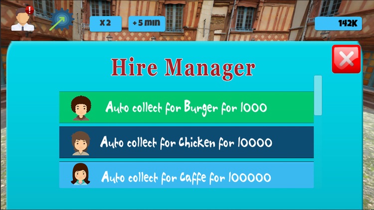 Idle food truck cooking tycoon