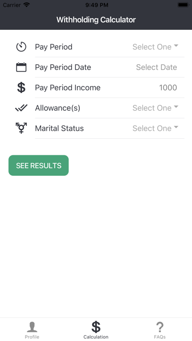 SETS-Self Employed Tax Service screenshot 2