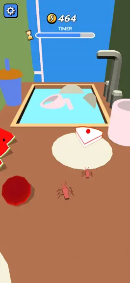 Game screenshot Crazy bugs steal your food apk