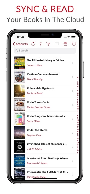 Librairie - Ebook Cloud Reader