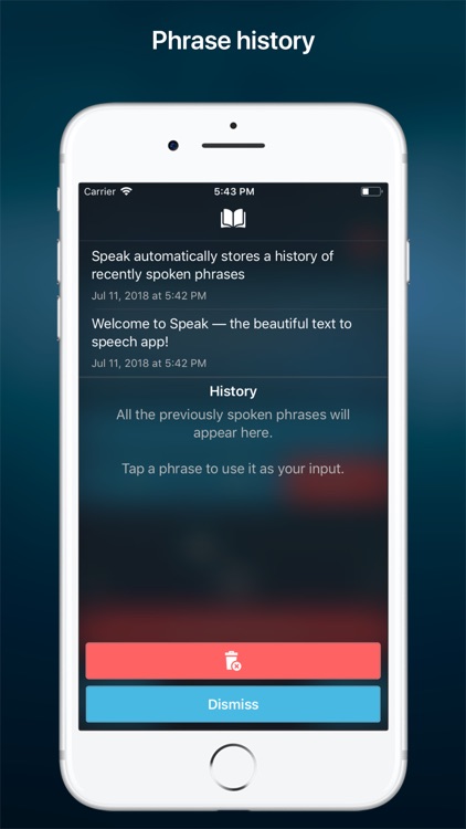 Speak • Speech Synthesizer By Loic Verrall 