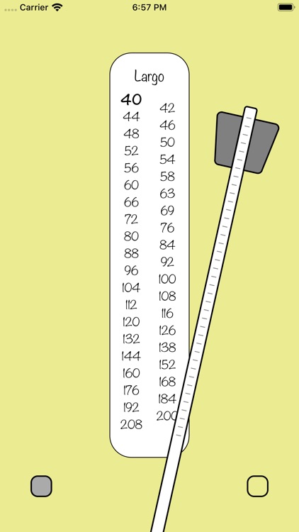 Dynamic Mechanical Metronome