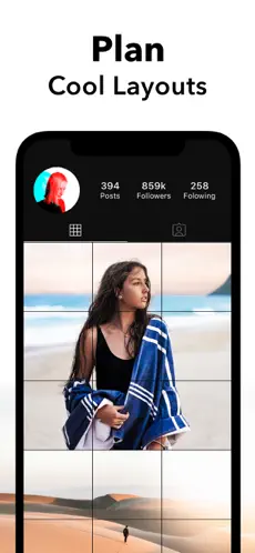 Screenshot 2 Photo Grids for Instagram iphone