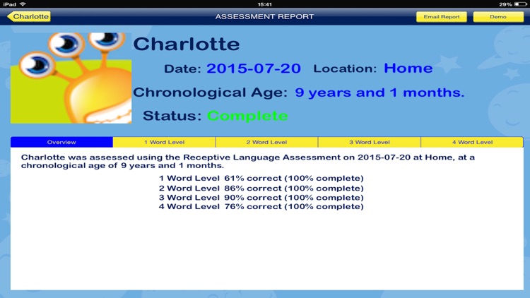 Language Assessment w/ Splingo screenshot-3