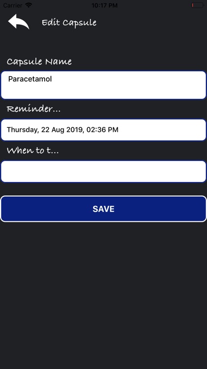 Capsule Reminder screenshot-7