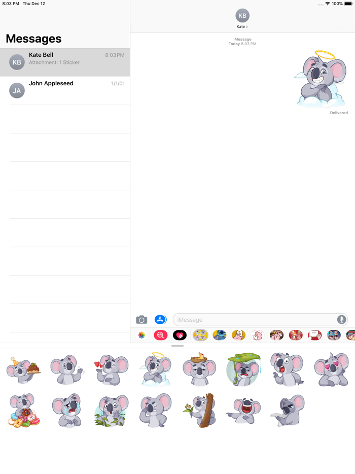 Cute Koala Stickers