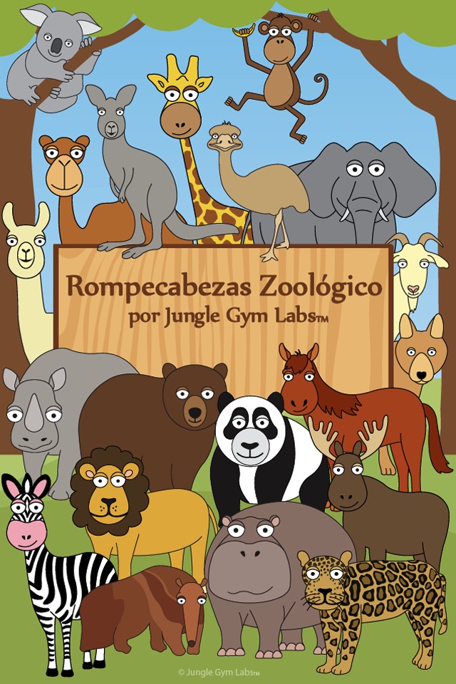 Toddler Puzzle Zoo Animals screenshot 2