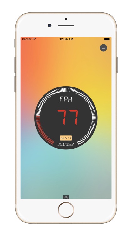 Baseball Pitch Speed Radar Gun screenshot-3