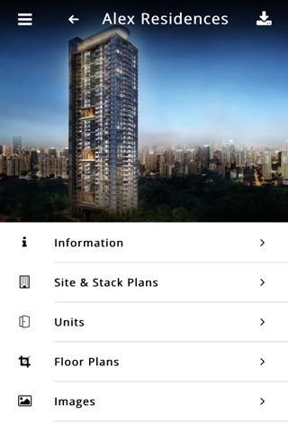 Savills SG Projects screenshot 2