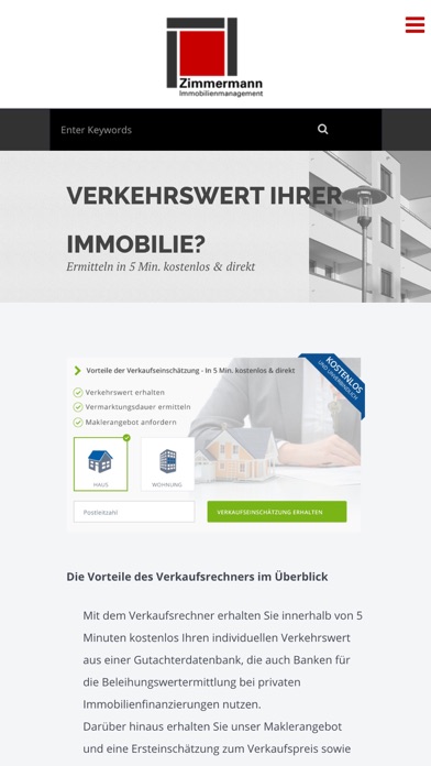 immobilienbesitzer24.de screenshot 2