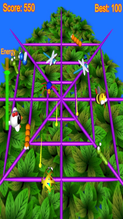 Spider Attack arcade game screenshot-3