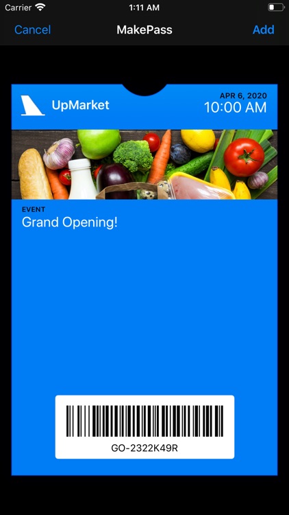MakePass: Barcode to Wallet