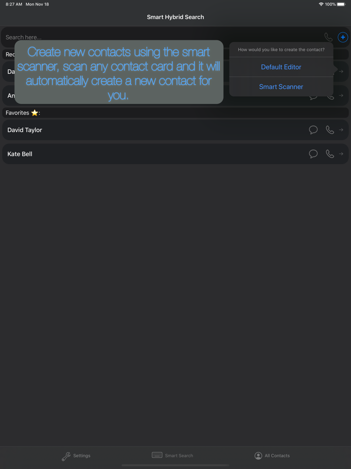Contacts Pro Manager