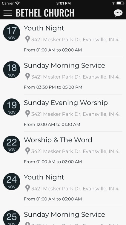 Bethel Pentecostal Church IN screenshot-5