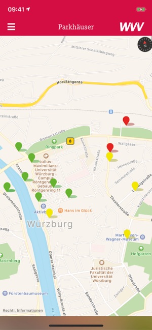 WVV Mein Franken App Würzburg(圖6)-速報App