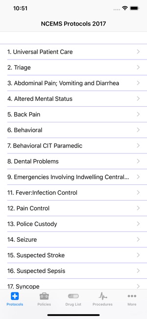 NC EMS Protocols(圖1)-速報App