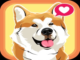 Akita Dog Cool Emojis Stickers