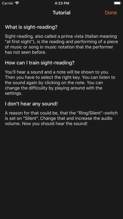 Sight-Reading (Piano) screenshot-3