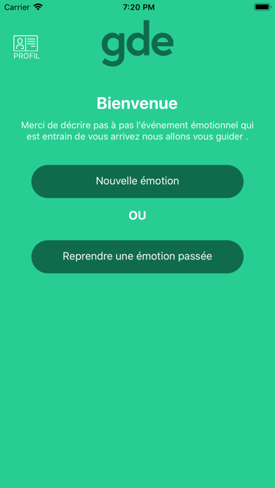 GDE - Gestion des émotions screenshot 2
