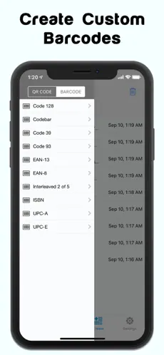 Captura de Pantalla 5 Escáner de Códigos QR y Lector iphone