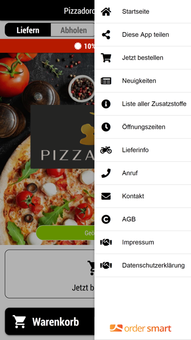 Pizzadoro München screenshot 3