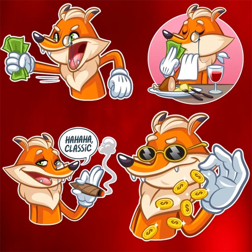 Rich Fox Stickers