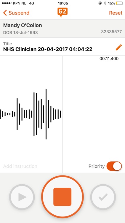 G2 Mobile – Digital Dictation