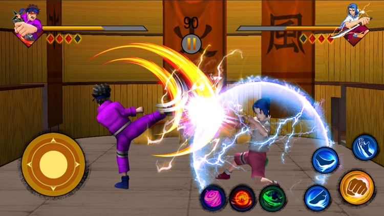 Ninja Fighting 3D screenshot-4