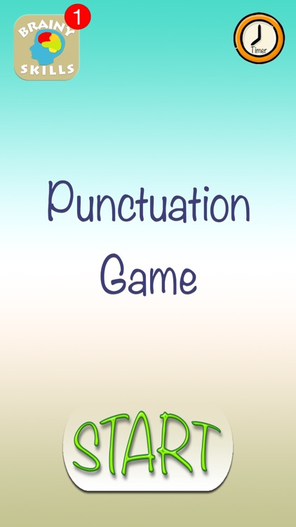 Brainy Skills Punctuation