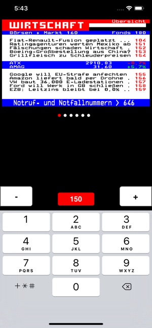 TeleGexx - ORF Teletext(圖3)-速報App