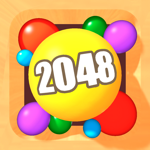 2048 Balls 3D Logo
