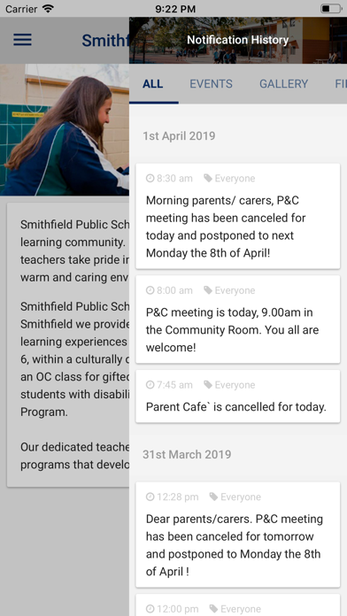 How to cancel & delete Smithfield Public School from iphone & ipad 3