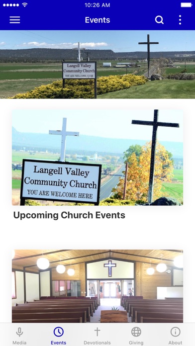 Langell Valley Church screenshot 2