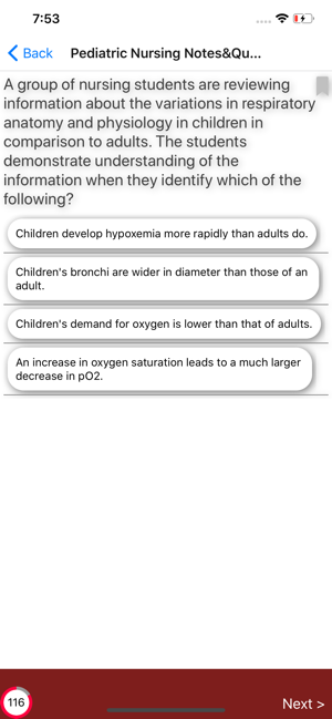 Pediatric Nursing Exam Review(圖6)-速報App