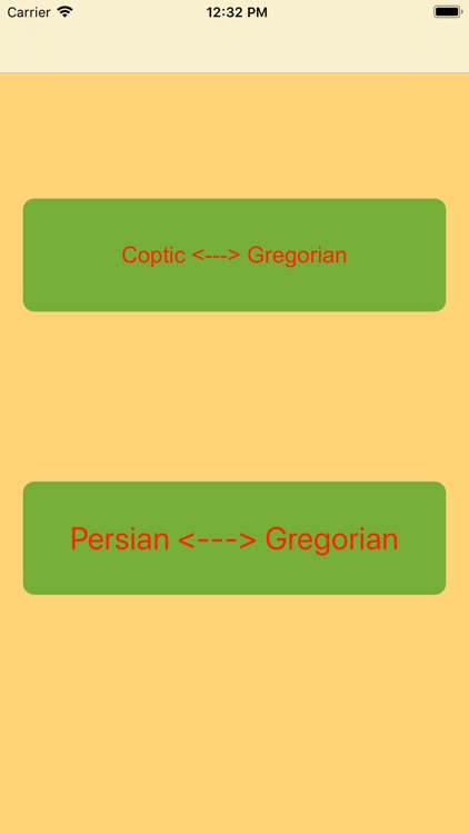 Coptic & Persian calendar