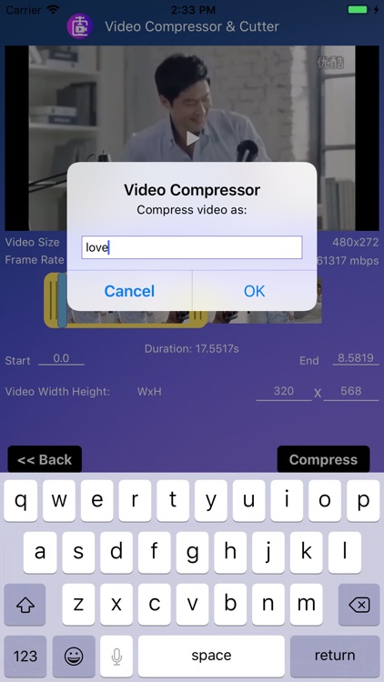 Video Compressor with Cutter screenshot-2
