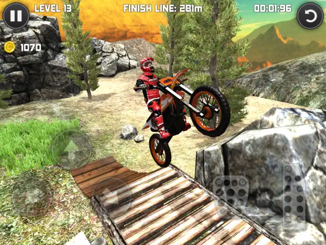 Bike Trials Offroad, game for IOS