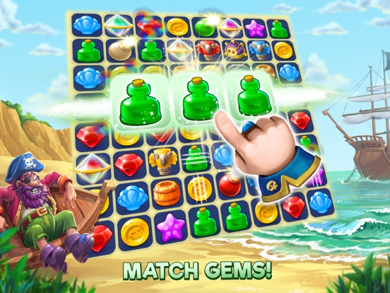 Pirates & Pearls: Match 3 Game screenshot 7