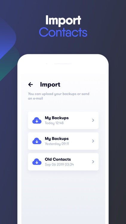 Connect - Backup & Spam screenshot-4