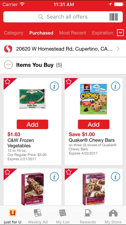 Safeway Deals & Rewards