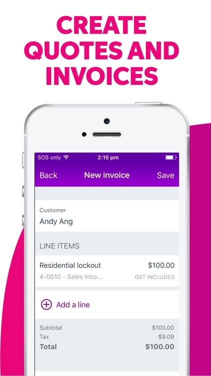 MYOB Invoice by MYOB Technology