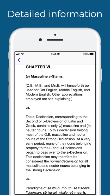 Anglo-Saxon Grammar, Exercise screenshot-5
