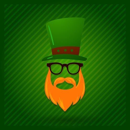 Irish Beard St Patrick's Day icon