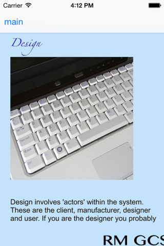 Design Technology GCSE screenshot 2