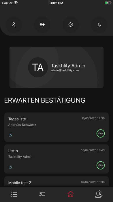 Tasktility screenshot 2