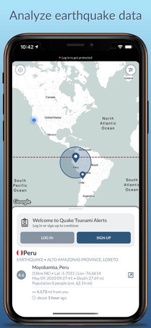 Earthquake & Tsunami Alerts(圖2)-速報App
