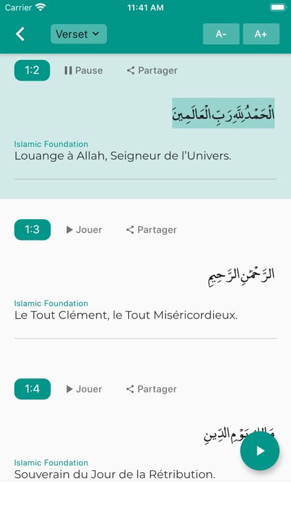 Quran French screenshot-3