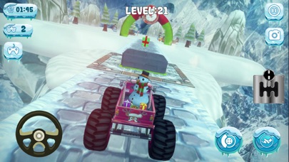 How to cancel & delete Chrismas Mountin Monster Truck from iphone & ipad 3