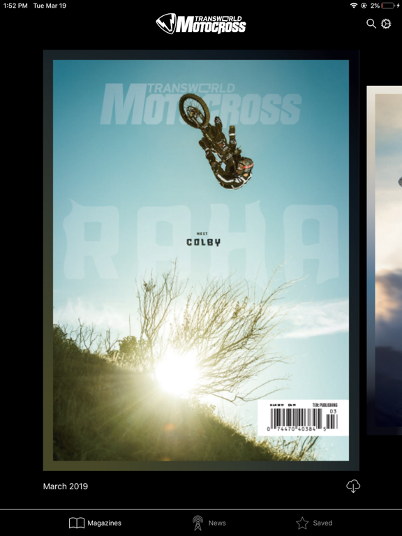 TransWorld Motocross Magazine screenshot 2
