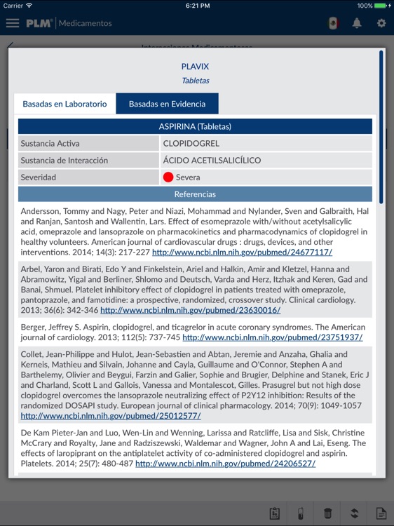 PLM Medicamentos for iPad